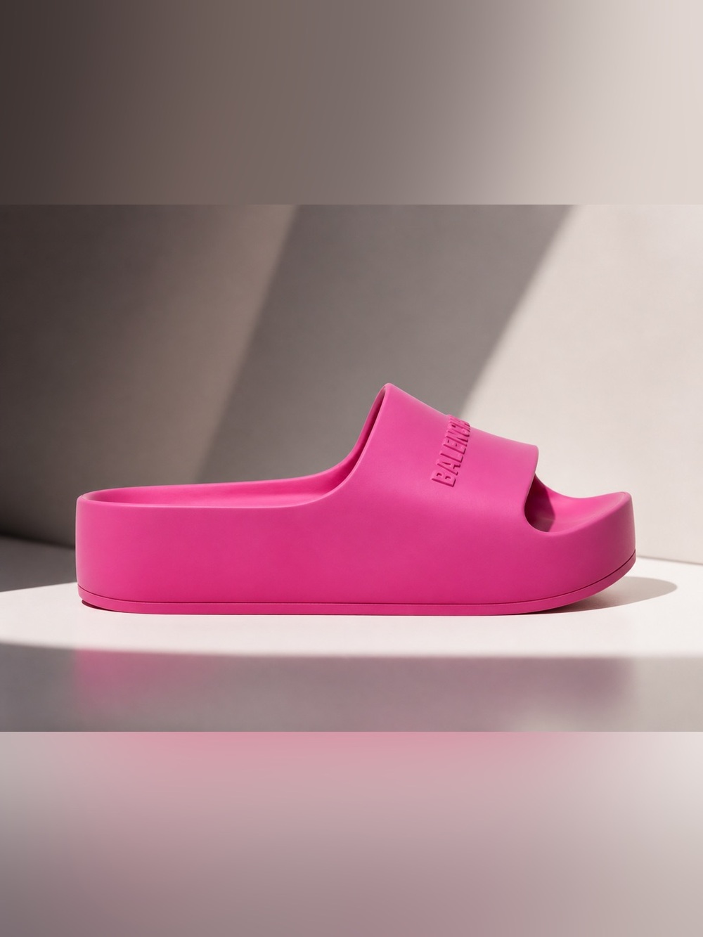 Balenciaga Chunky Slide Sandals Pink Size EU 41 US 10 New with Box - Picture 3 of 9
